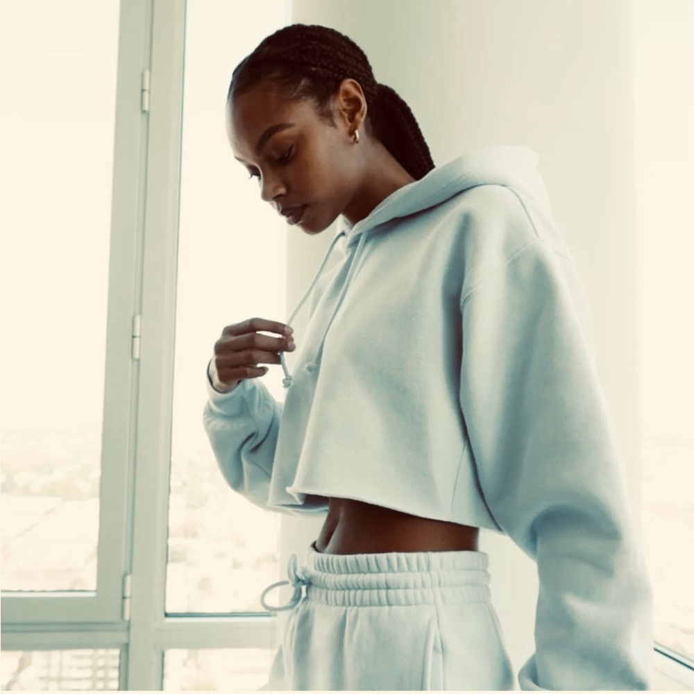 TNA Cosy af Cropped Hoodie - Picture 1 of 10